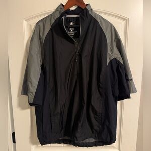 Sunice Black and Gray Windbreaker Jacket